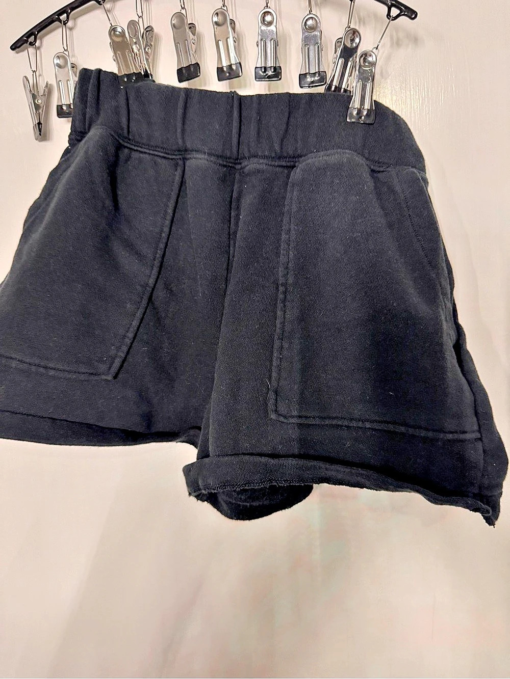 Aerie Black High Waist Shorts Size small Like New